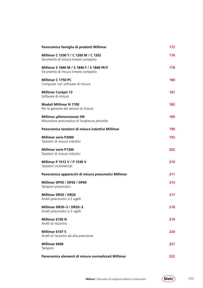 Mahr - catalogo principale n.: 20513 - Pagina 175