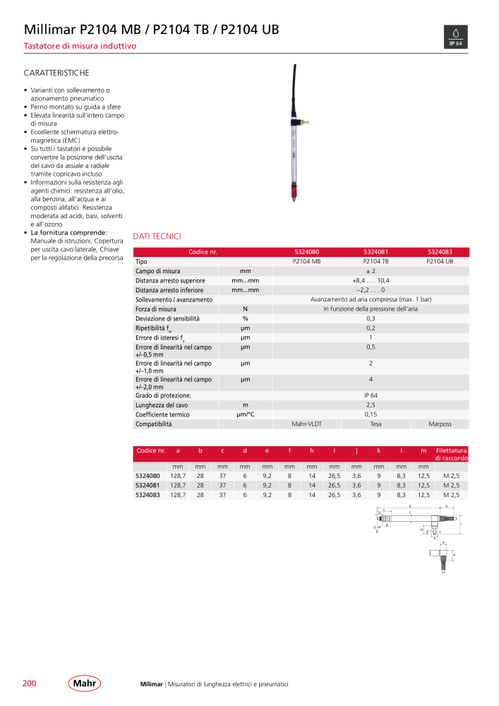 Mahr - catalogo principale n.: 20513 - Pagina 204