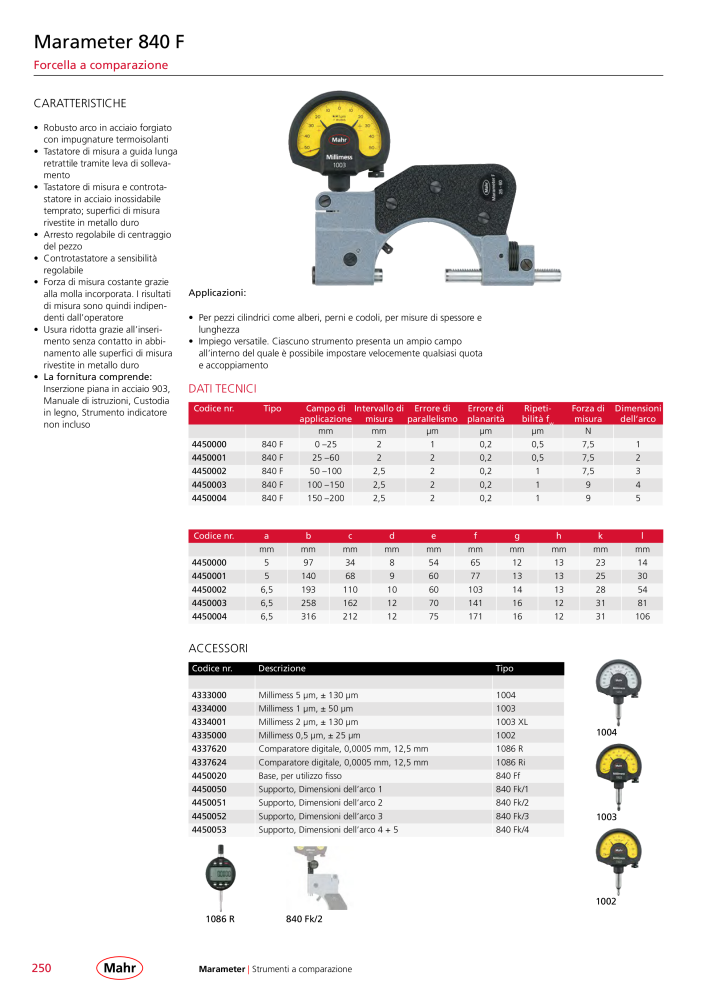 Mahr - catalogo principale n.: 20513 - Pagina 254