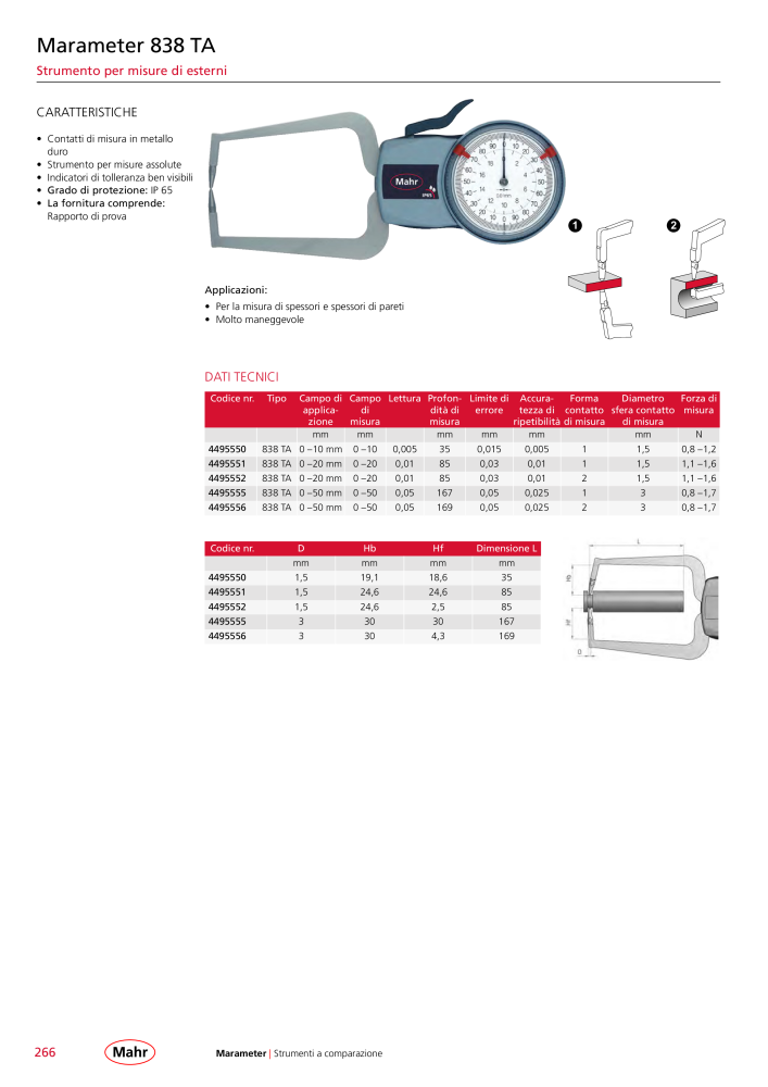 Mahr - catalogo principale n.: 20513 - Pagina 270