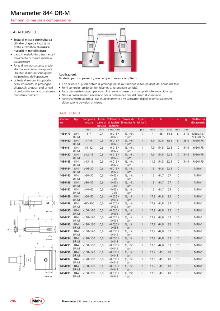 Mahr - catalogo principale n.: 20513 - Pagina 290