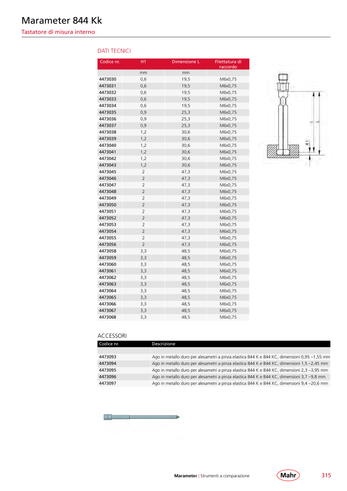 Mahr - catalogo principale n.: 20513 - Pagina 319