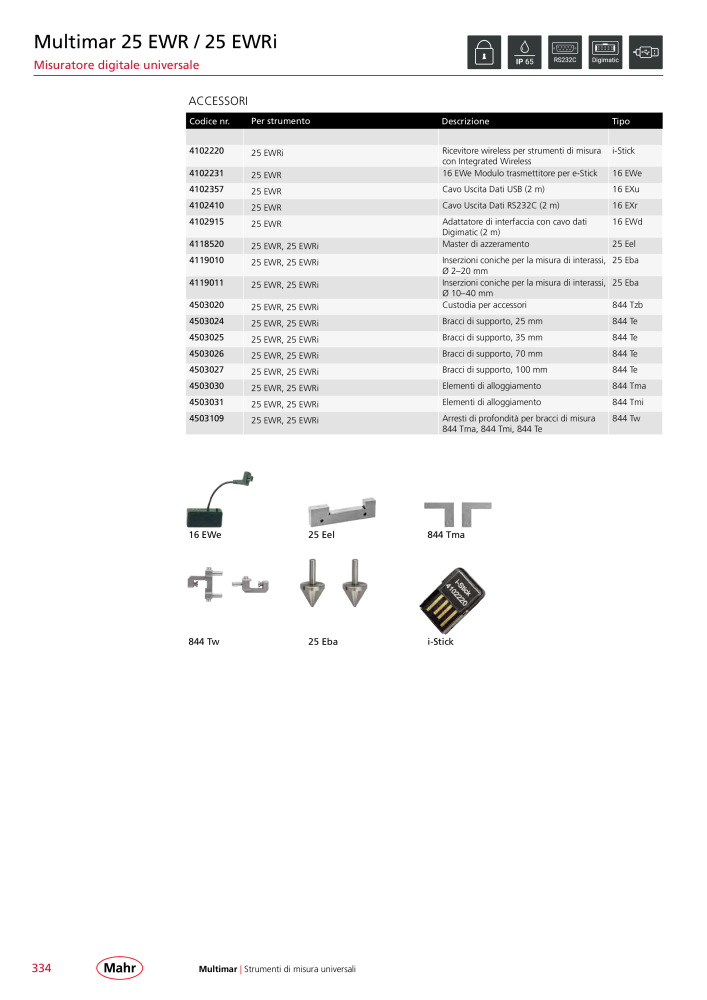 Mahr - catalogo principale n.: 20513 - Pagina 338