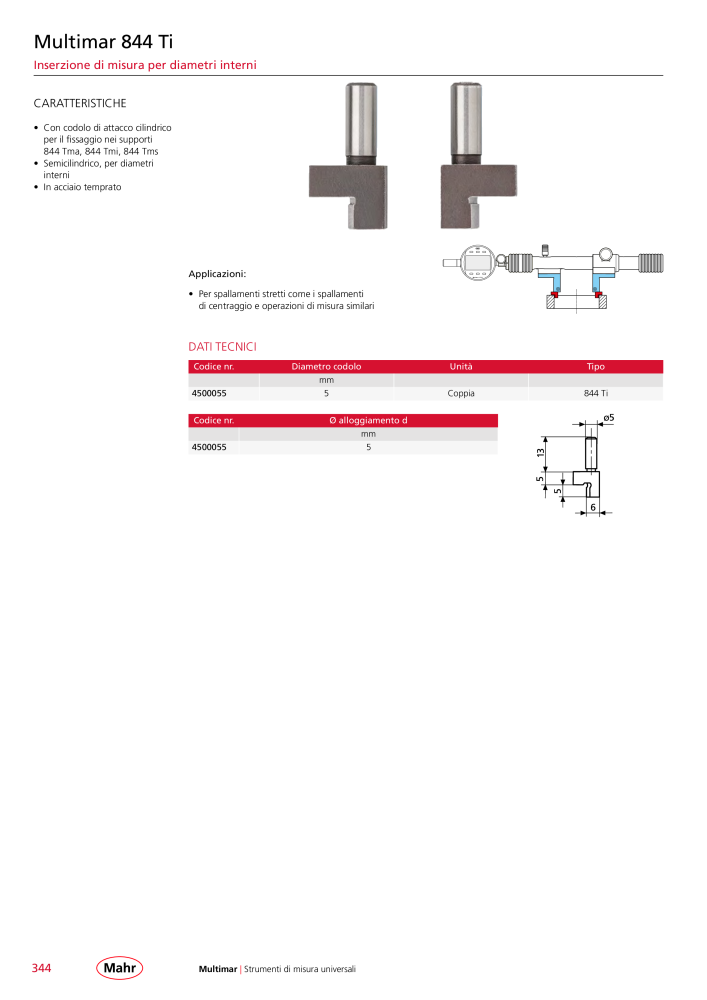 Mahr - catalogo principale NR.: 20513 - Strona 348