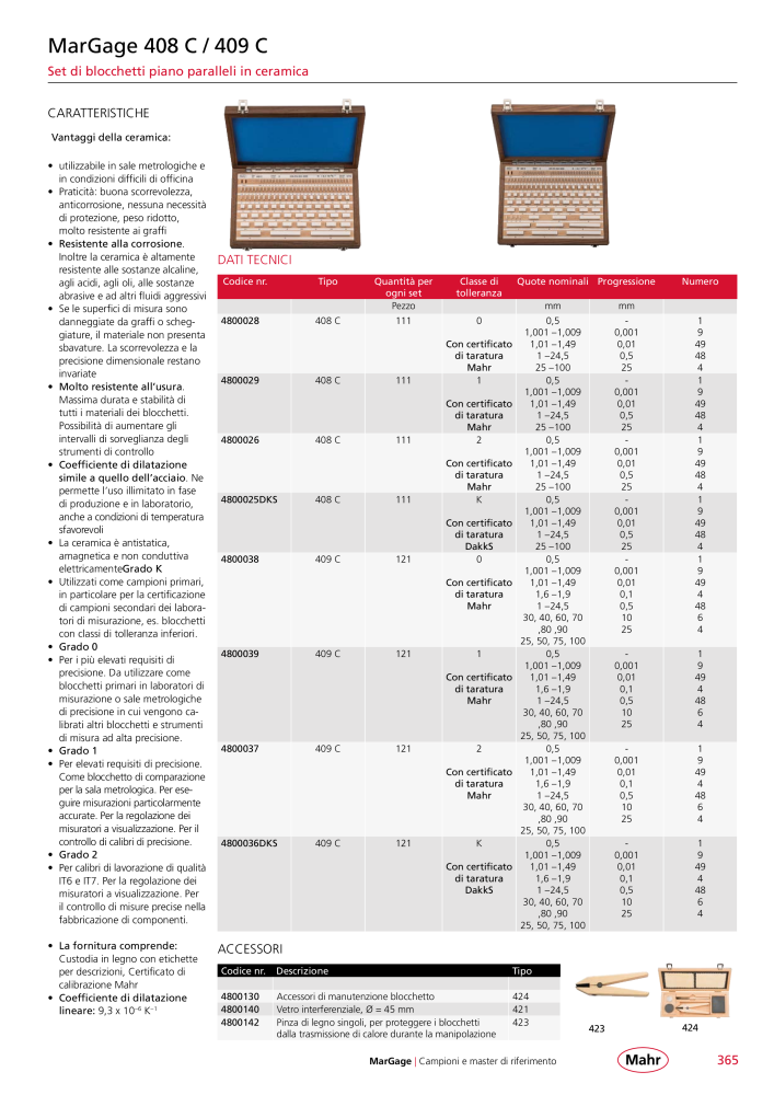 Mahr - catalogo principale NR.: 20513 - Seite 369