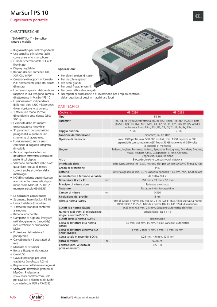 Mahr - catalogo principale n.: 20513 - Pagina 440