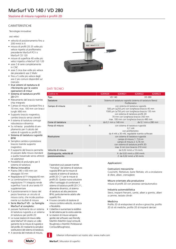 Mahr - catalogo principale n.: 20513 - Pagina 460