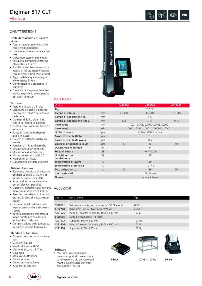 Mahr - catalogo principale NO.: 20513 - Page 582