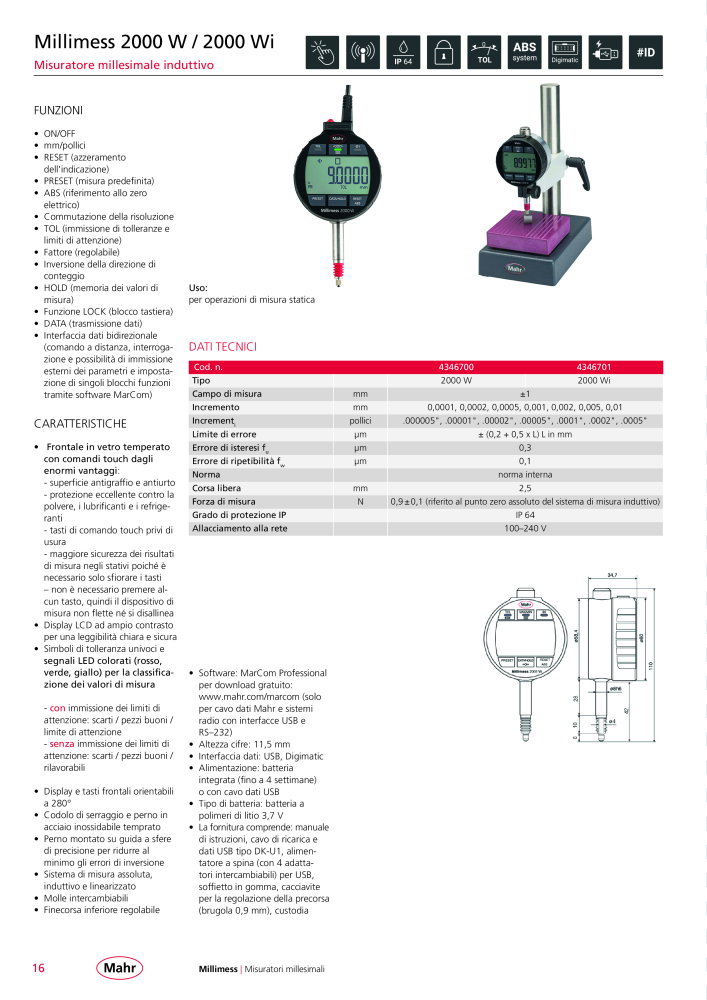 Mahr - catalogo principale n.: 20513 - Pagina 592