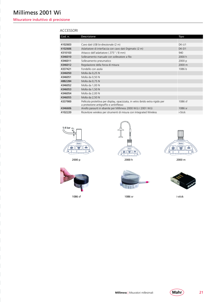 Mahr - catalogo principale n.: 20513 - Pagina 597