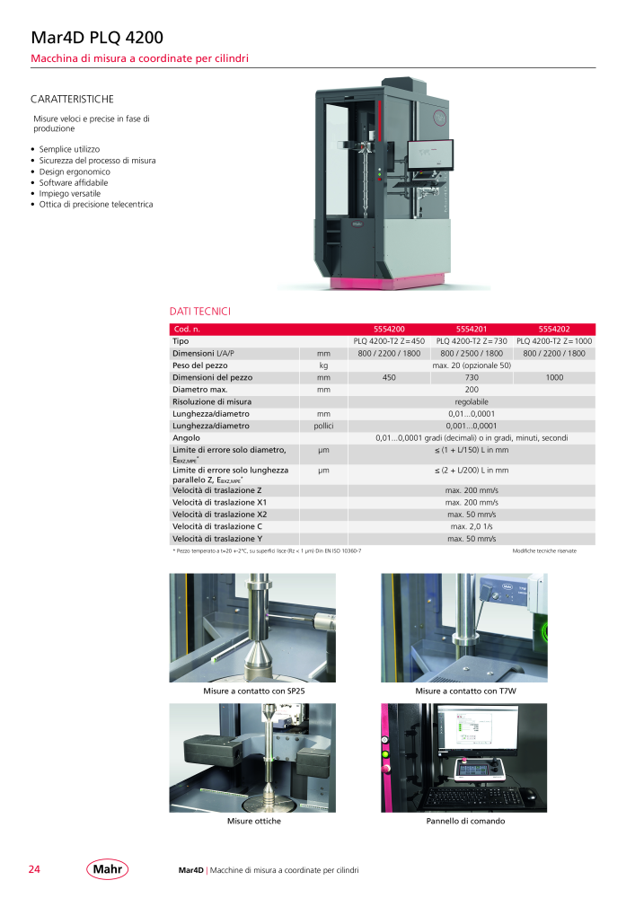 Mahr - catalogo principale NR.: 20513 - Seite 600