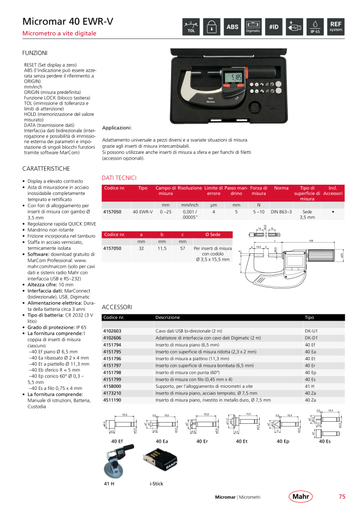 Mahr - catalogo principale n.: 20513 - Pagina 79