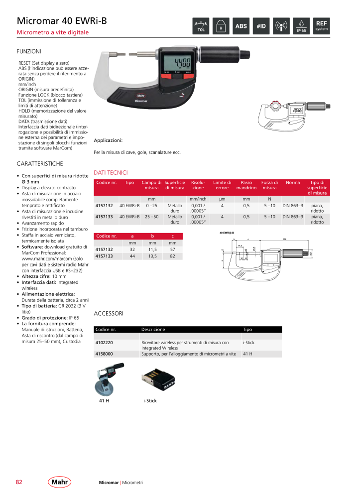 Mahr - catalogo principale NR.: 20513 - Strona 86