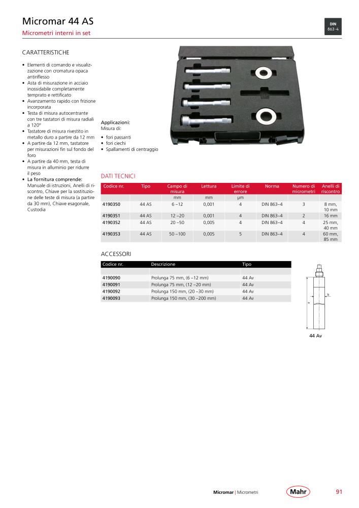 Mahr - catalogo principale n.: 20513 - Pagina 95