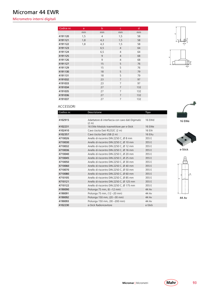 Mahr - catalogo principale n.: 20513 - Pagina 97