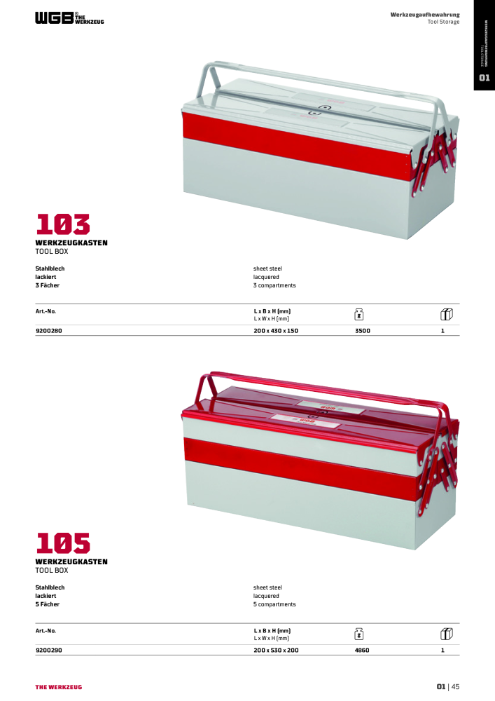 General catalog WGB tools 2019 NR.: 20517 - Seite 101