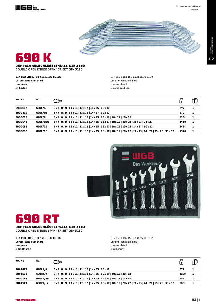 General catalog WGB tools 2019 Č. 20517 - Strana 105