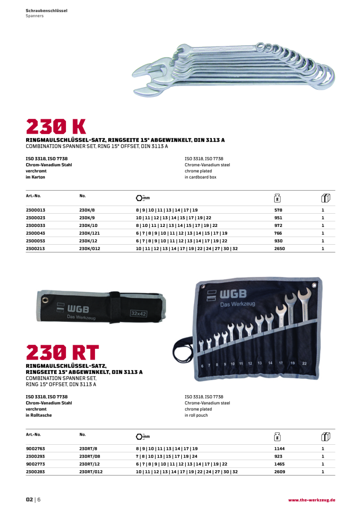 General catalog WGB tools 2019 NR.: 20517 - Side 108