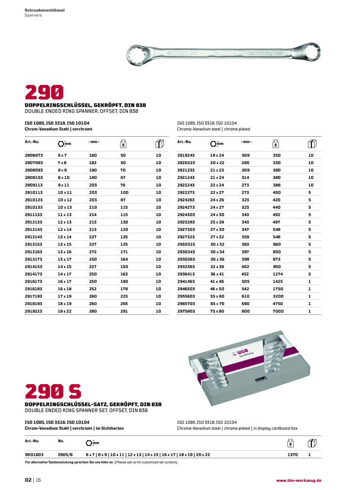 General catalog WGB tools 2019 NR.: 20517 - Side 118