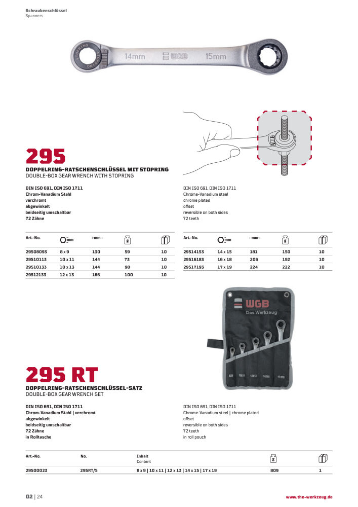 General catalog WGB tools 2019 NR.: 20517 - Side 126