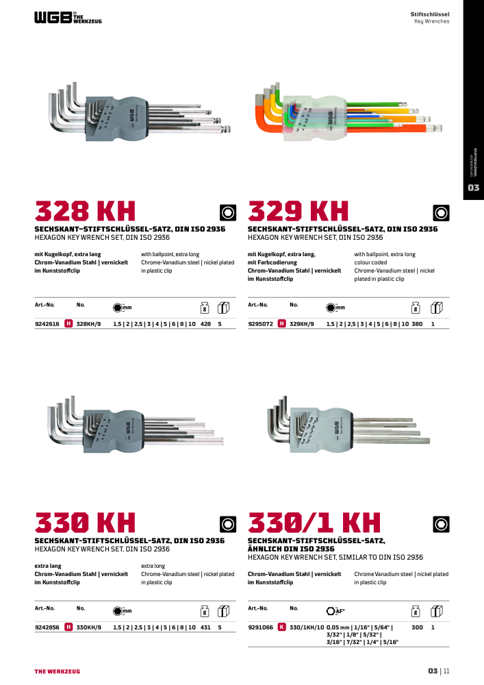 General catalog WGB tools 2019 NR.: 20517 - Seite 149