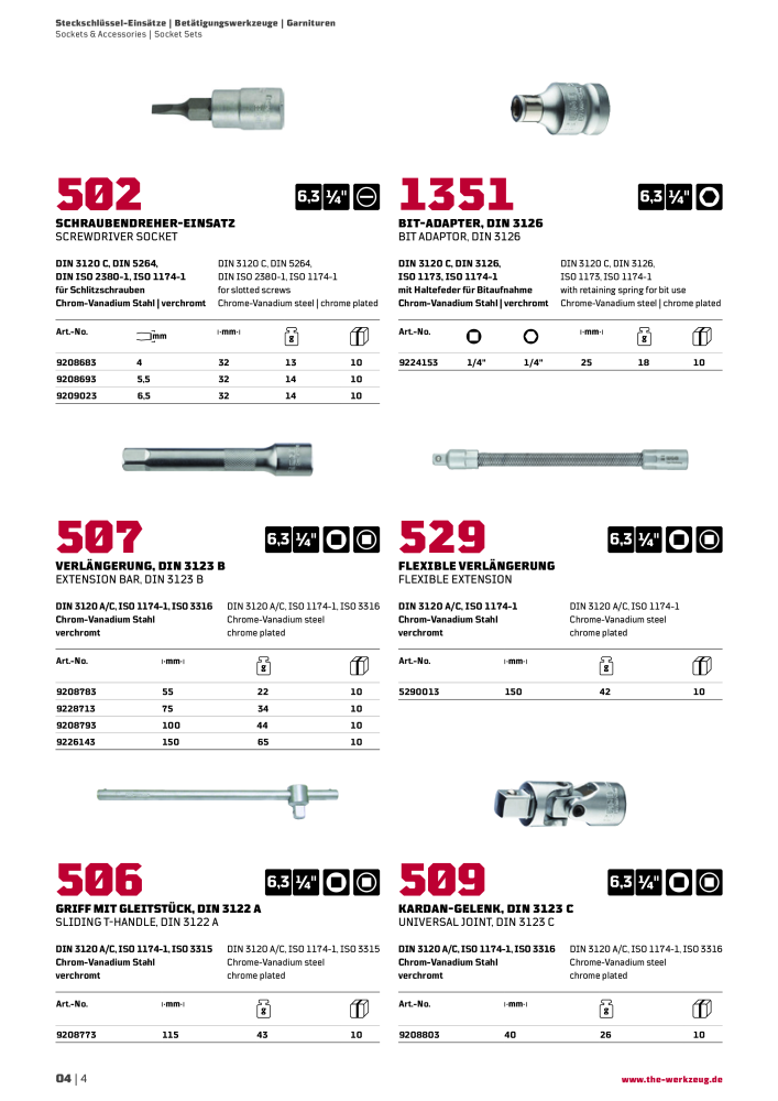 General catalog WGB tools 2019 Č. 20517 - Strana 156