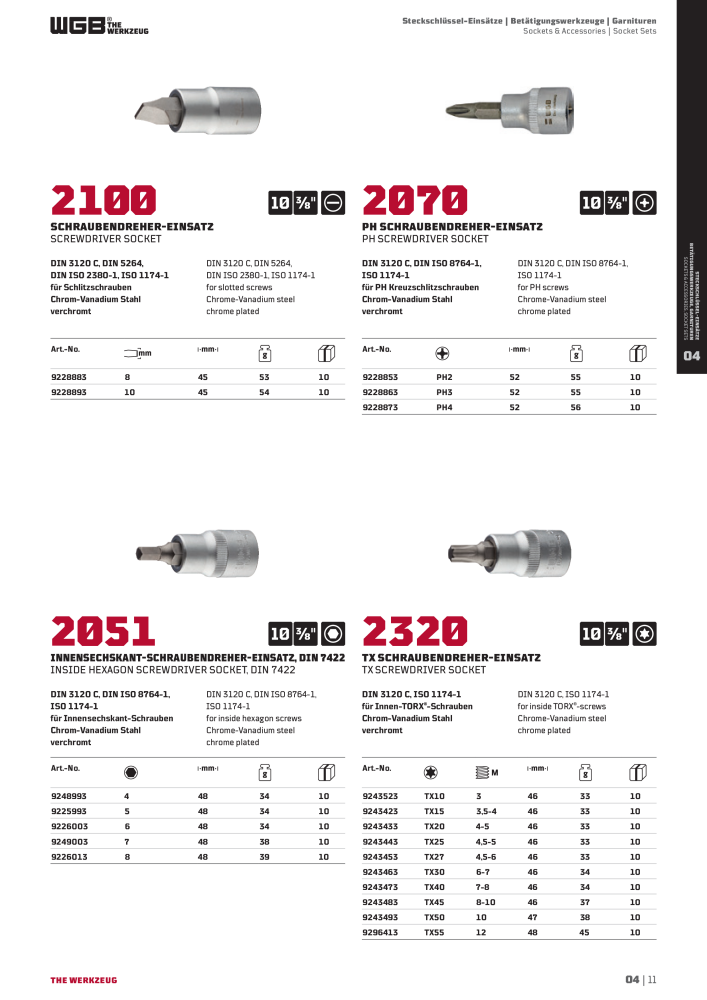 General catalog WGB tools 2019 NEJ.: 20517 - Sida 163