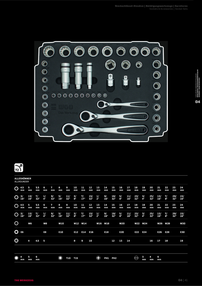 General catalog WGB tools 2019 NR.: 20517 - Seite 193