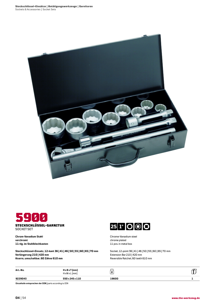 General catalog WGB tools 2019 NR.: 20517 - Seite 206