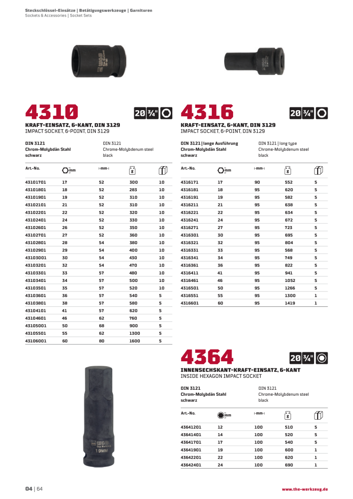 General catalog WGB tools 2019 NR.: 20517 - Seite 216