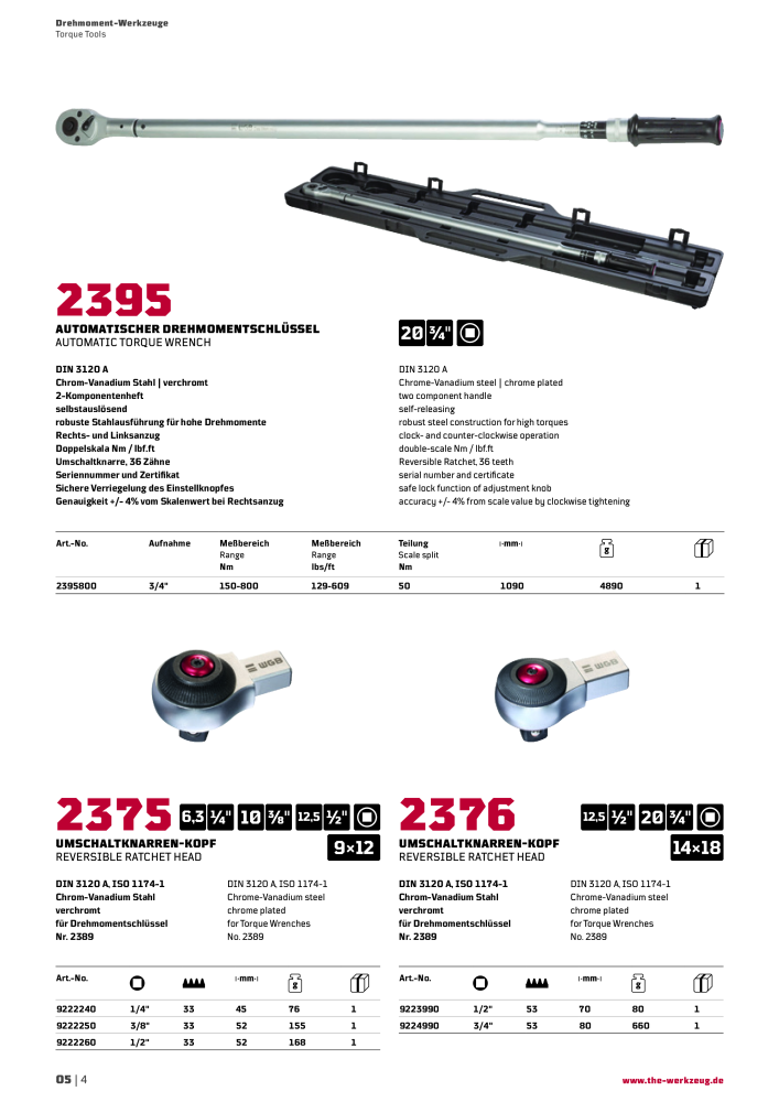 General catalog WGB tools 2019 NR.: 20517 - Seite 224