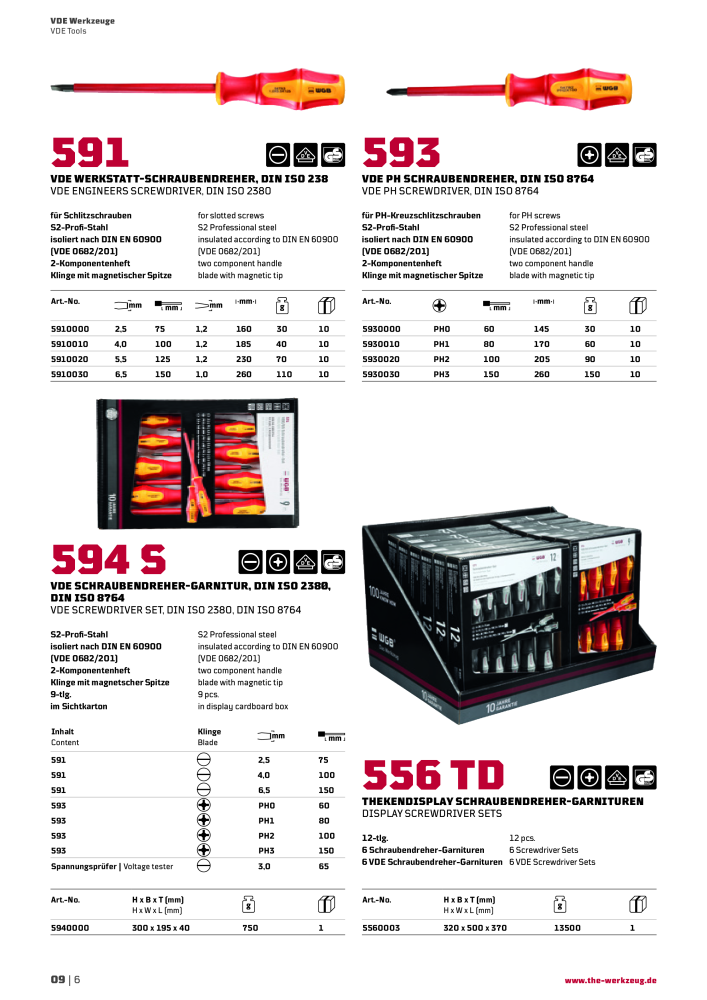 General catalog WGB tools 2019 Nº: 20517 - Página 292