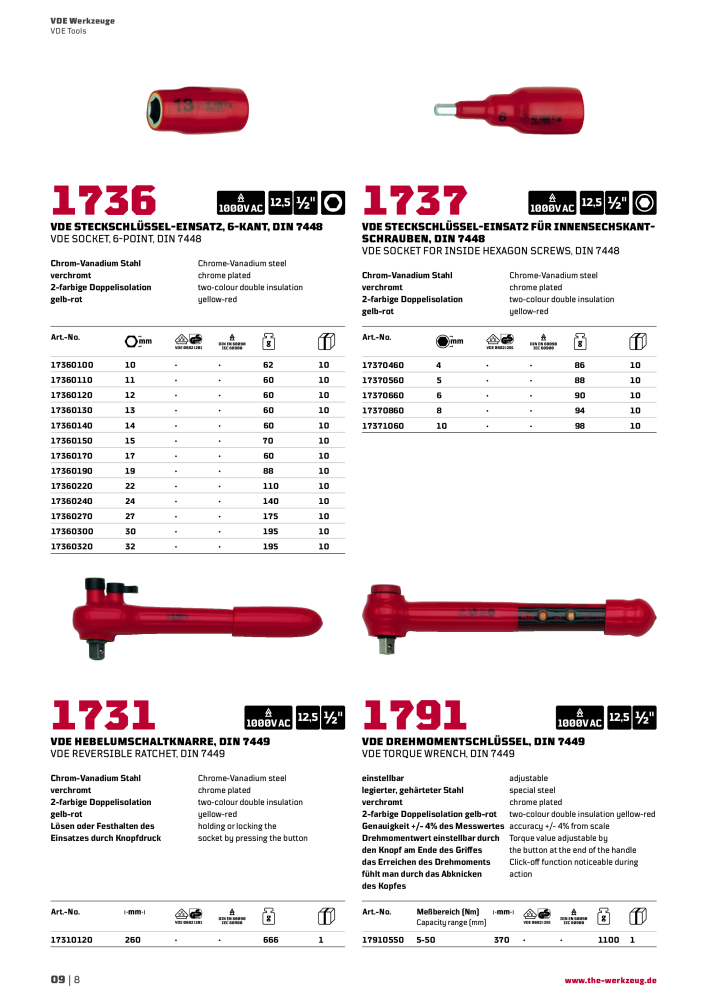 General catalog WGB tools 2019 NR.: 20517 - Seite 294