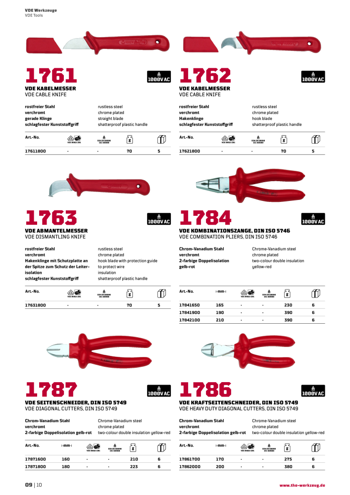 General catalog WGB tools 2019 Nº: 20517 - Página 296