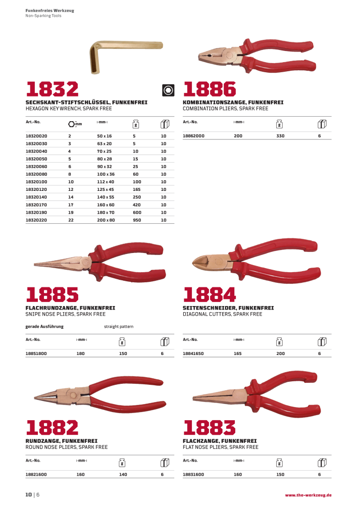 General catalog WGB tools 2019 Nº: 20517 - Página 304