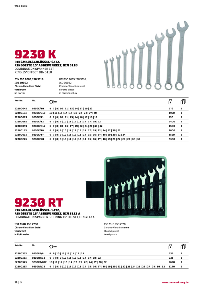 General catalog WGB tools 2019 NR.: 20517 - Seite 314