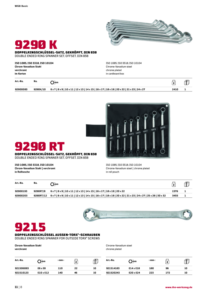 General catalog WGB tools 2019 NR.: 20517 - Seite 316