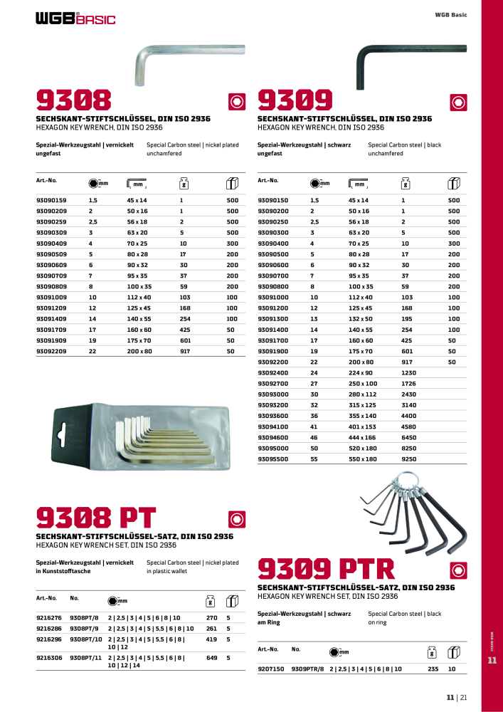 General catalog WGB tools 2019 NR.: 20517 - Seite 329