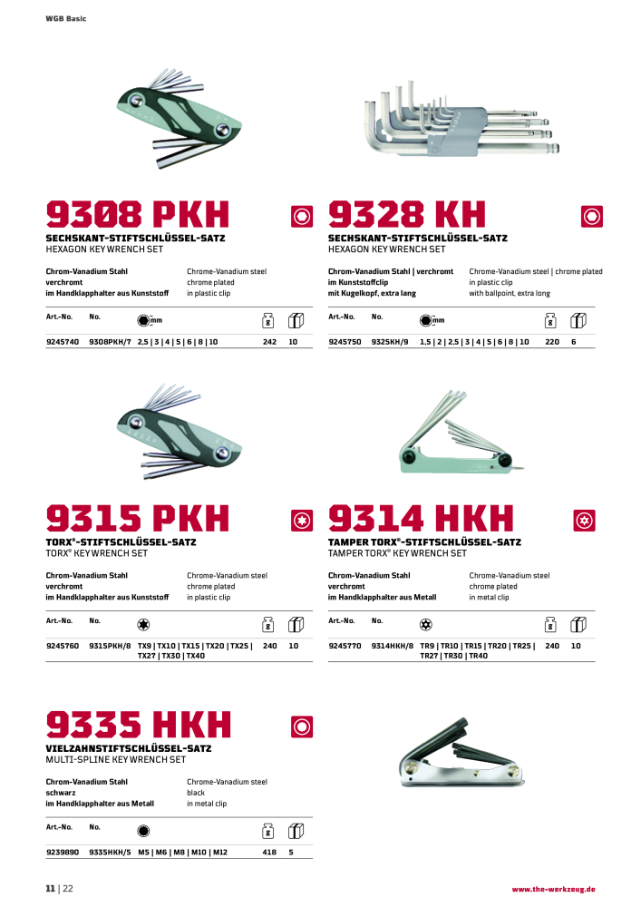 General catalog WGB tools 2019 Nb. : 20517 - Page 330