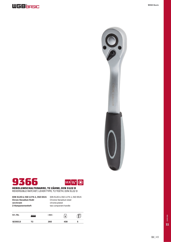 General catalog WGB tools 2019 NR.: 20517 - Side 351