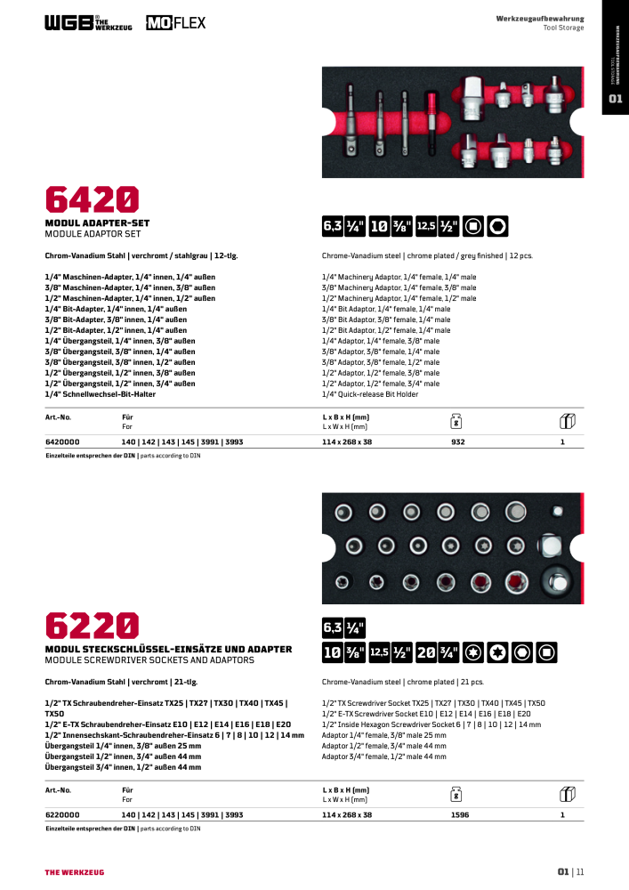 General catalog WGB tools 2019 Nº: 20517 - Página 67