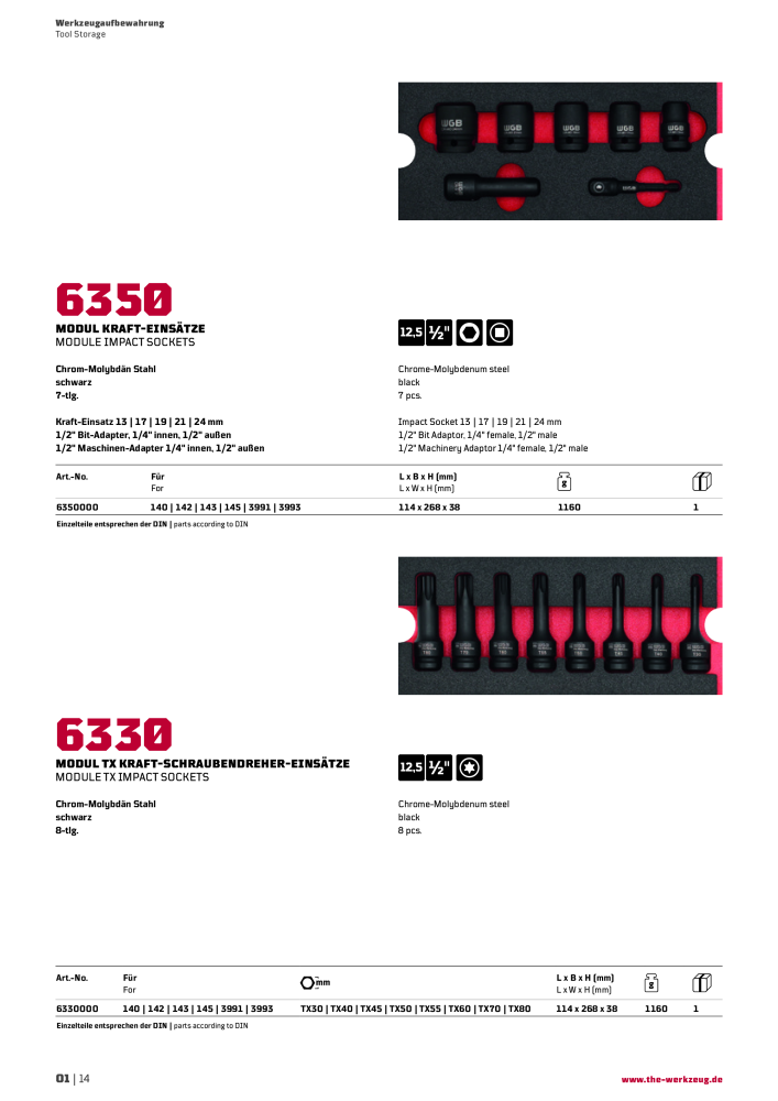 General catalog WGB tools 2019 Nb. : 20517 - Page 70