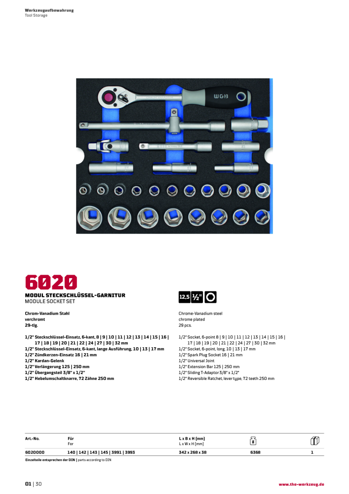 General catalog WGB tools 2019 Nb. : 20517 - Page 86