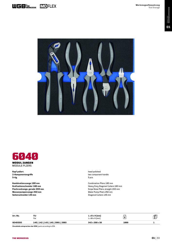 General catalog WGB tools 2019 NR.: 20517 - Seite 89