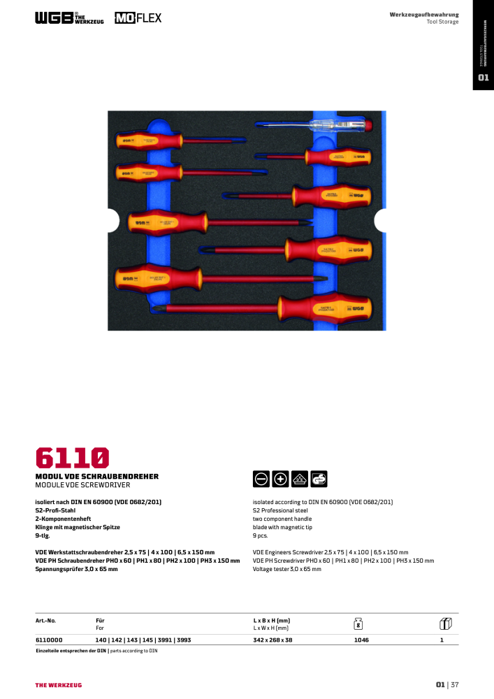 General catalog WGB tools 2019 Nº: 20517 - Página 93