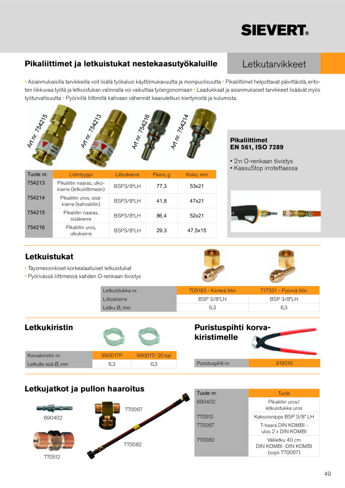 Sievertin Pääluettelo NEJ.: 20551 - Sida 49