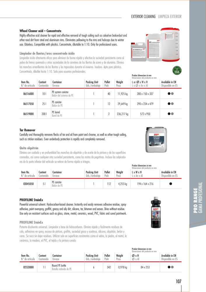 SONAX General Catalogue Nº: 20556 - Página 104