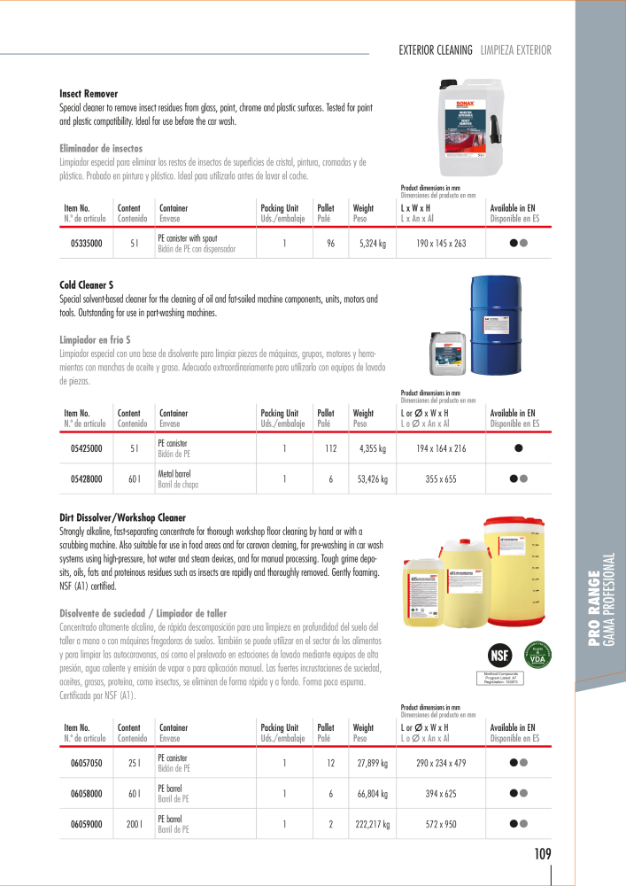 SONAX General Catalogue NR.: 20556 - Seite 106