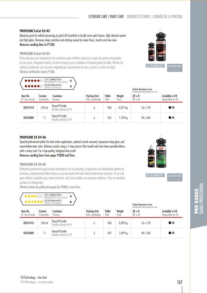 SONAX General Catalogue NR.: 20556 - Side 114