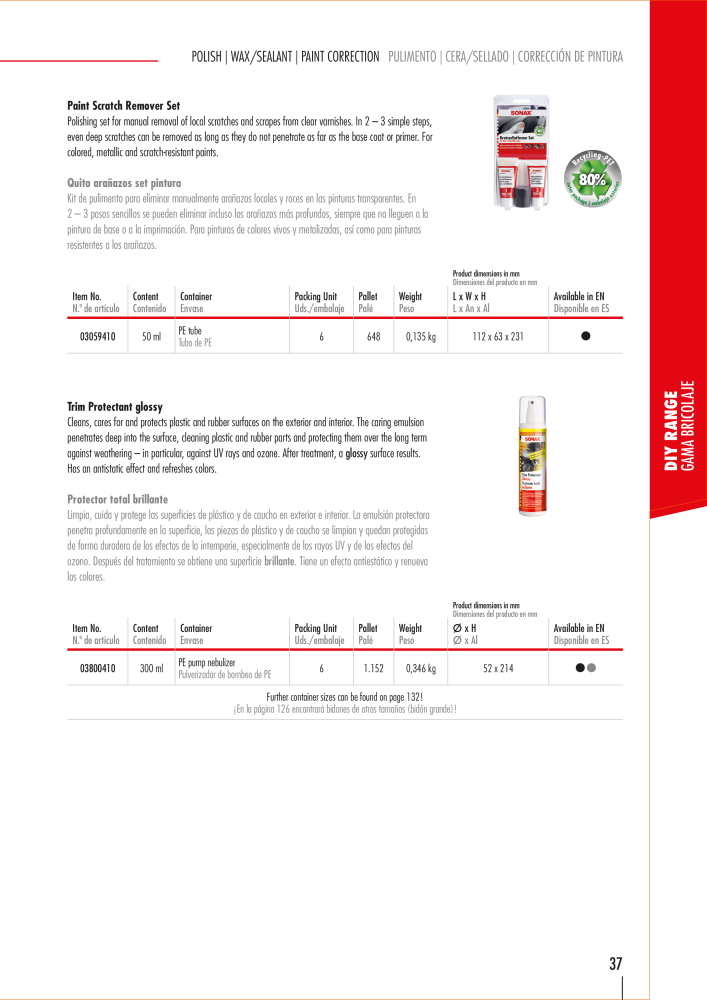 SONAX General Catalogue NO.: 20556 - Page 34